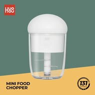 Huohou Cordless Mini Food Chopper [ 65W, 290ml, Safe To Use, Glass Bowl, USB Charging, Meat Grinder, Home, Kitchen ]