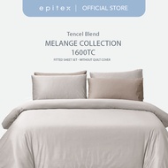 Epitex Melange 1600TC 100% Tencel Visco Dobby | Fitted Sheet Set | Bedsheet | Cadar | Online (w/o Qu