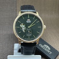 [Original] Orient RA-AR0103B10B Classic Analog Open Heart Automatic Black Leather Men Watch