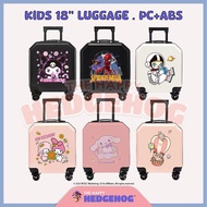 18/20 Inch Kid Luggage Travel Bag Luggage Password Lock 4 Wheel