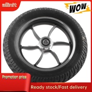 Allinit Electric Wheelchair Tyre 10in Rubber Inflatable Caster Wheel Replacement