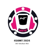For CFMOTO Tank Cover Sticker Motorcycle Accessories CF MOTO MT 450 450MT 450 MT 2024-