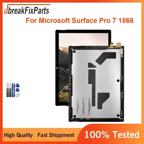 For Microsoft Surface Pro 7 1866 LCD Display Touch Screen Digitizer Full Assembly For Surface Pro 7