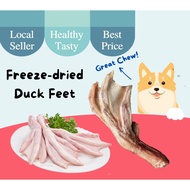 [Local] Freeze dried duck feet duck web dog chew