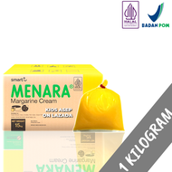 Jual MENTEGA 1 kg CREAM MENARA MARGARIN / MENARA MARGARIN REPACK 1 kg MENARA