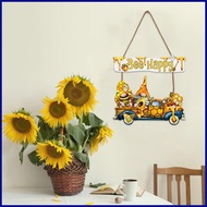Bee Kitchen Decor Home Bee Door Hanger with Bee Gnomes Spring Summer Bee Wreath Wall Art for Festival Farmhouse lusg