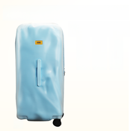 กระเป๋าเดินทางแบบโปร่งใสครึ่งตัวสำหรับกระเป๋าเดินทางแบบมีล้อขนาด 30 นิ้ว ป้องกันฝุ่น กระเป๋าใส่ของสำ