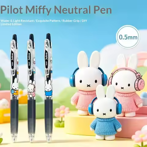 Pilot Juice Up Miffy 2024 Limited DIY Quick Drying Retractable Gel Pen 05mm Cartoon Japan Import