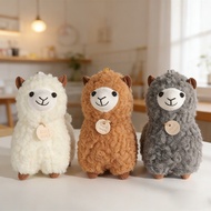 Cute Alpaca Plush Keychain - Soft Bag Charm Practical Small Gift