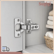 SUGIGMY 2pcs Hydraulic Damping Hinge, Adjustable Self-Closing Soft Close Hinge, Soft Close 1/2 Inch 