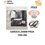 【USED】 ASROCK Z490M PRO4 Motherboard | Z490 | LGA 1200 | 10th Gen Intel | mATX Micro ATX