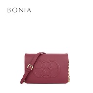 Bonia Maroon Libera Petite Sling Bag