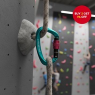 Heavy-Duty D-Shape Carabiner Screw Lock Clip for Hammock, Rappelling, and Outdoor Equipment  Klip Ku