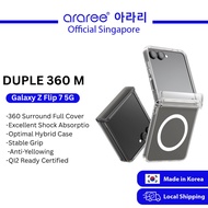 [Official Araree SG] Sam sung Galaxy Z Flip 7 DUPLE 360 M | Wireless Magnetic Charging