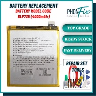 OPPO RENO 2 CPH1907/ OPPO RENO 2 BLP735 (4000mAH) BATTERY REPLACEMENT PART COMPATIBLE FOR ORIGINAL PHONE BATERI BY 𝑷𝒉𝒐𝒏𝑭𝒊𝒙