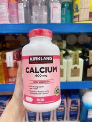 CANXI KIRLAND CALCIUM 600mg D3 500 viên