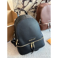 Female Bag New Style RHEA ZIP Color Matching LOGO Printed Ladies Backpack Backpack Travel Zipper Sch