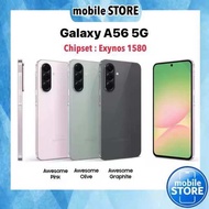 ใหม่!! Samsung Galaxy A56 5G 8/128GB ชิป Exynos 1580 เกมส์มิ่งโฟน ศูนย์ไทย สมาร์ทโฟน MobileStore