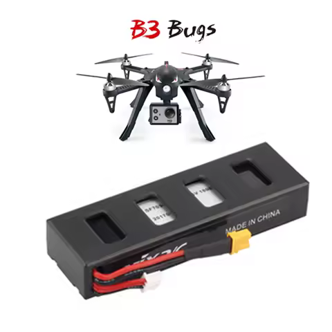 Battery For MJX R/C Bugs 3 B3 7.4V 1800mah 25C Li-po Battery for MJX B3 RC Quadcopter Spare Parts Ac