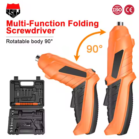 KOMAX Electric Screwdriver Rechargeable Cordless Screwdriver Powerful Impact Wireless Screwdriver Se