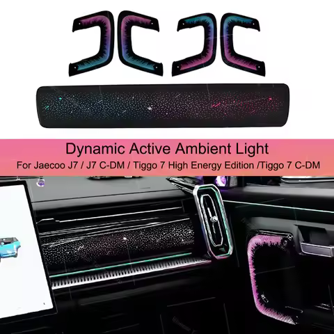 Dashboard Led Panels And Four Door Lights For Jaecoo J7 / J7 C-DM / Tiggo 7 High Energy Edition / 7 