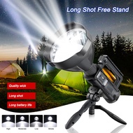 Powerful LED Flashlight Super Bright flashlight spotight Portable with Base Waterproof Searchlight U