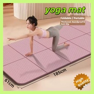 Exercise mat yoga pad yoga mat anti slip yoga mat foldable exercise mat thick good quality Yoga mat 
