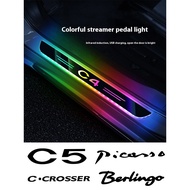 Car LED Wireless Threshold Light For Citroen C2 C3 C4 C5 C6 C7 C8 C4L C-Elysee Jumpy Berlingo Nemo P