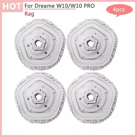 For Dreame W10 W10 PRO Replacement Household Accessories Sweeping Mop Cloth Module Robot Vacuum Clea