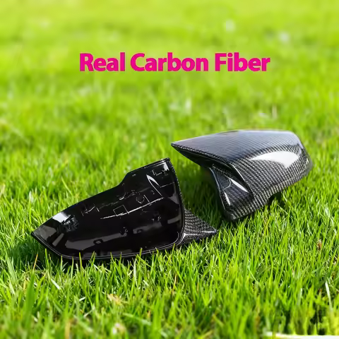 Carbon Rearview Mirror Cover Wing Side Mirror Cap Fit For BMW 1 2 Series F44 F40 Z4 G29 X1 F48 F49 X