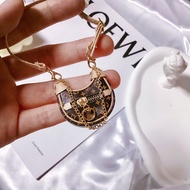 Mini Moon Bag Shoulder Baby Bag Suitable for Labubu Bubble Mart blythe Star Dew Barbie ob11