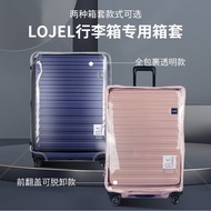 LOJEL Luggage Cover Protector LOJEL CUBO Luggage Travel  Trolley   Cover 25/28/30 Inch Thick Transparent Non Removable