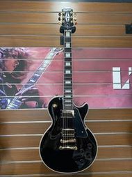 &lt;魔立樂器&gt; 現貨Epiphone Les Paul Custom Ebony電吉他 孤獨搖滾 黑卡黑咖 附原廠硬盒