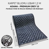 VELVET PRAYER RUGS BY THE METER 0.5m x 1.2m ADANA Mosque Prayer Rug Carpet