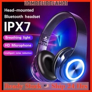 B39 / Cat Ear Wireless Bluetooth Headphone Colourful LED Bass Stereo With Mic Earphone Present