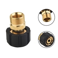 [STAS] M22 Male/14mm to M22 Female/15mm Pressure Washer Hose Coupling Screw Nipple
