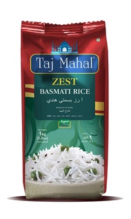 ข้าวบาสมาติ Taj Mahal Zest Basmati Rice 1 kg