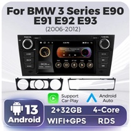 NaviFly Wireless CarPlay Android Auto Car Radio Player For BMW 3-Series E90 E91 E92 E93 2005-2012 Ca