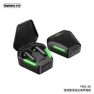 Tai nghe bluetooth không dây Remax TWS-30 kiểu dáng thể thao có đốc sạc dung lượng pin 380mAh đèn lè