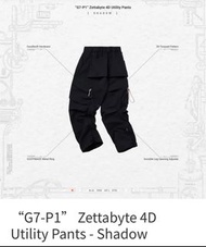 Sz3 “G7-P1” Zettabyte 4D Utility Pants goopimade goopi