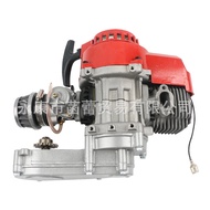 2 Stroke Engine Assembly Mini Motorcycle ATV47cc49cc Engine Red Starter EZIZ