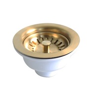 Talea 114MM Sink Dish Drainer Strainer Drain Kit for Single Bowl Kitchen Sink Drainage Waste Kit Bru
