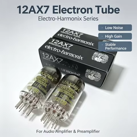 EH 12AX7 Vacuum Tube Matched Pair Original Test Replace ECC83 5751 7025 6N4 12AX7B 12AU7 12AT7 EL84
