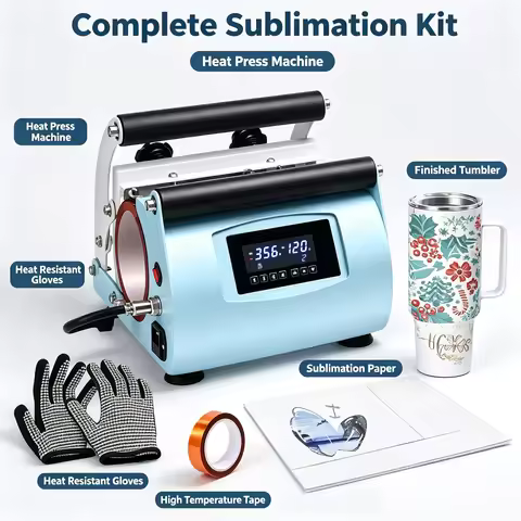 40oz Tumbler Heat Press Machine Sublimation Mug Heat Transfer Printer For 40Oz Tumbler Cup Custom Pr