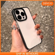 Trendy Three-in-One White Edge Phone Case Suitable for iphone15/14promax/13/12/pro/promax/11-DINUO