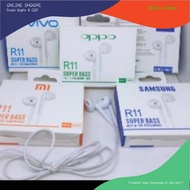 Hedset handfree Earphones hf oppo model R11