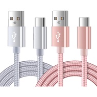 USB Type C Cable [Set of 2 & 1.83m] Compatible with QC3.0, Fast Charging, Smartphone Charging, Compa