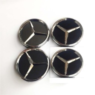 4Pcs 60mm Car Wheel Center Hub Caps Cover Badge For Mercedes Benz W211 W203 W204 W124 W210 W220 W201