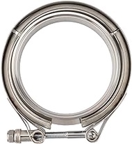 PHILTOP 4" V Band Clamp with Flange Male Female, Stainless Steel Band Clamp (4 Inch)