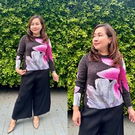 Pleatbynisa A511 เสื้ออัดพลีท เนื้อผ้าPolyester100%